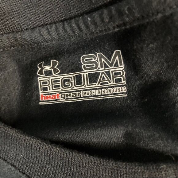 Under Armour Mens Size S Black Short Sleeve Tough Mudder T-Shirt Crewneck - Picture 6 of 6